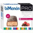 BIMANAN PRO 6 BARRITAS CHOCOLATE Y FRESA